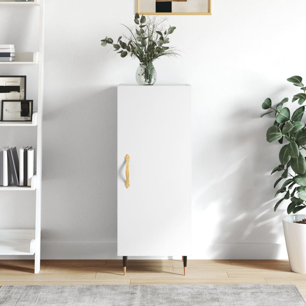 Berkfield Sideboard White 34.5x34x90 cm Engineered Wood
