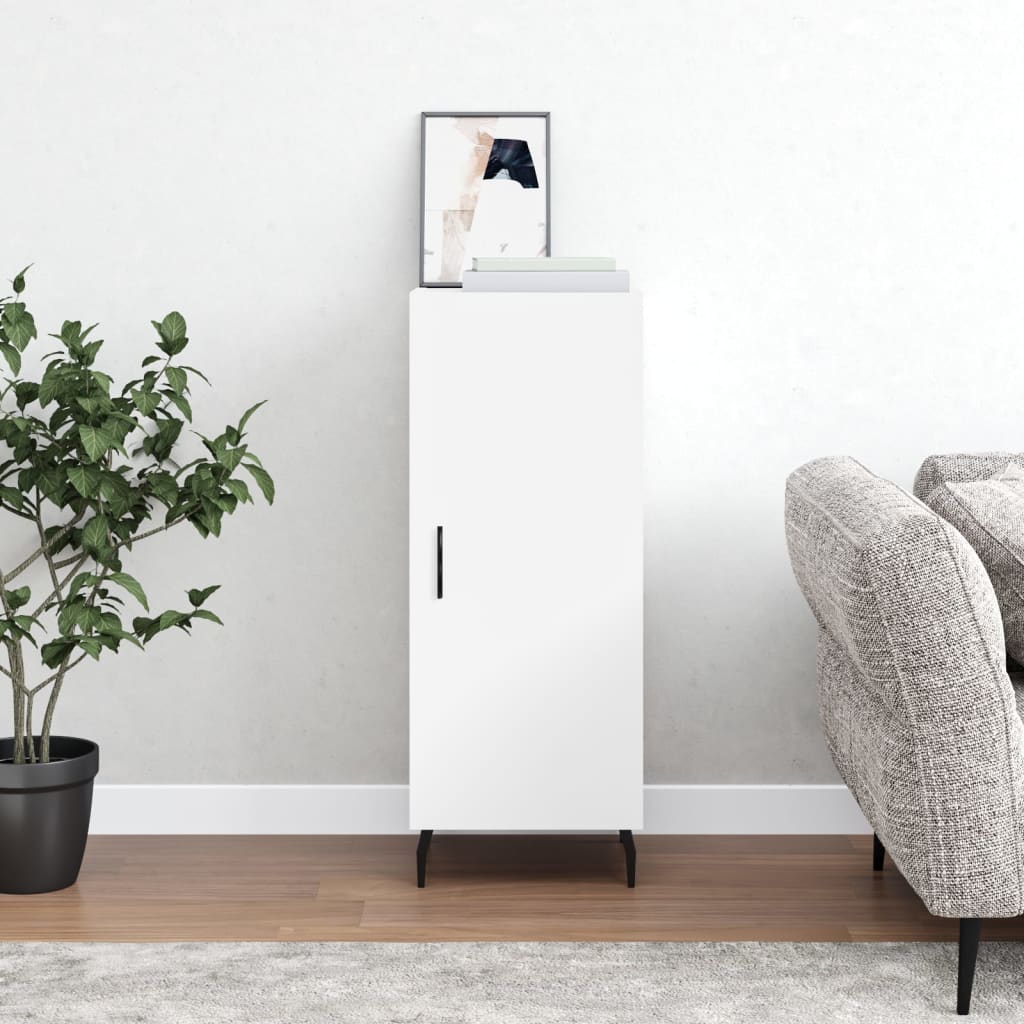 Berkfield Sideboard White 34.5x34x90 cm Engineered Wood