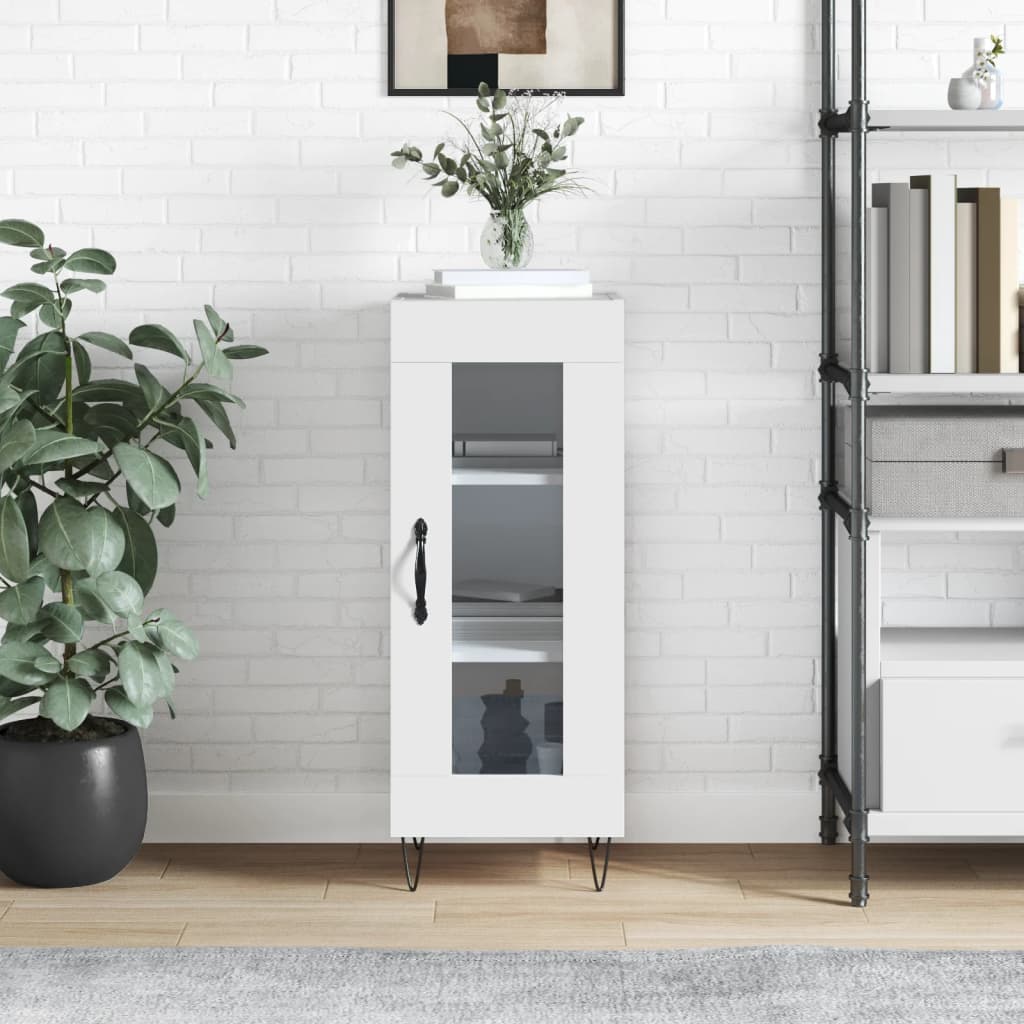 Berkfield Sideboard White 34.5x34x90 cm Engineered Wood