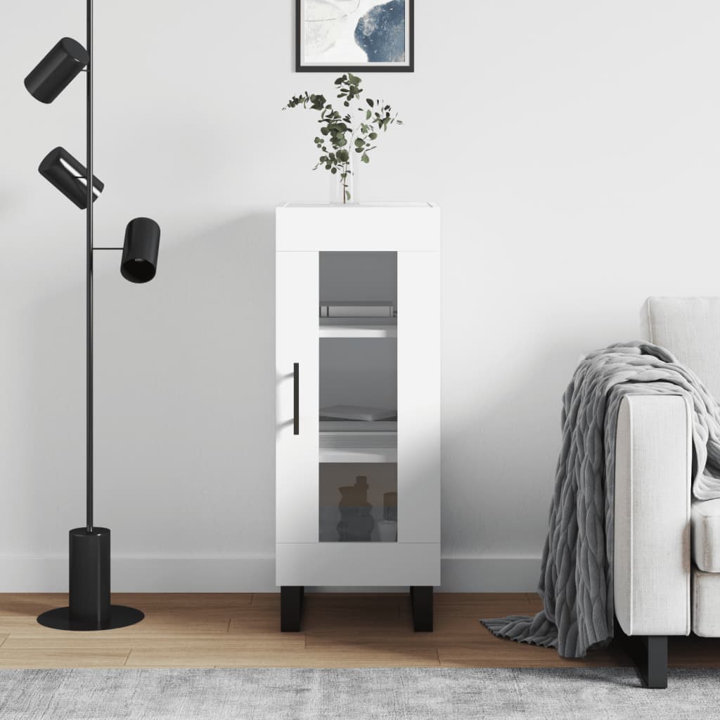Berkfield Sideboard White 34.5x34x90 cm Engineered Wood