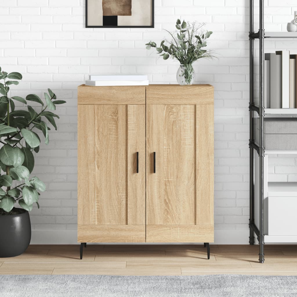 Berkfield Sideboard Sonoma Oak 69.5x34x90 cm Engineered Wood