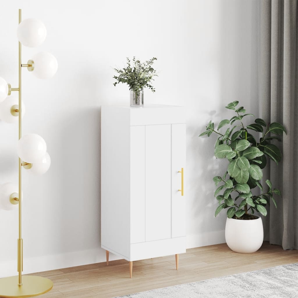 Berkfield Sideboard White 34.5x34x90 cm Engineered Wood