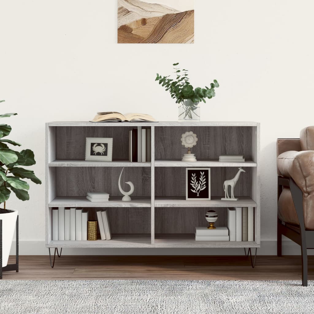 Berkfield Sideboard Grey Sonoma 103.5x35x70 cm Engineered Wood