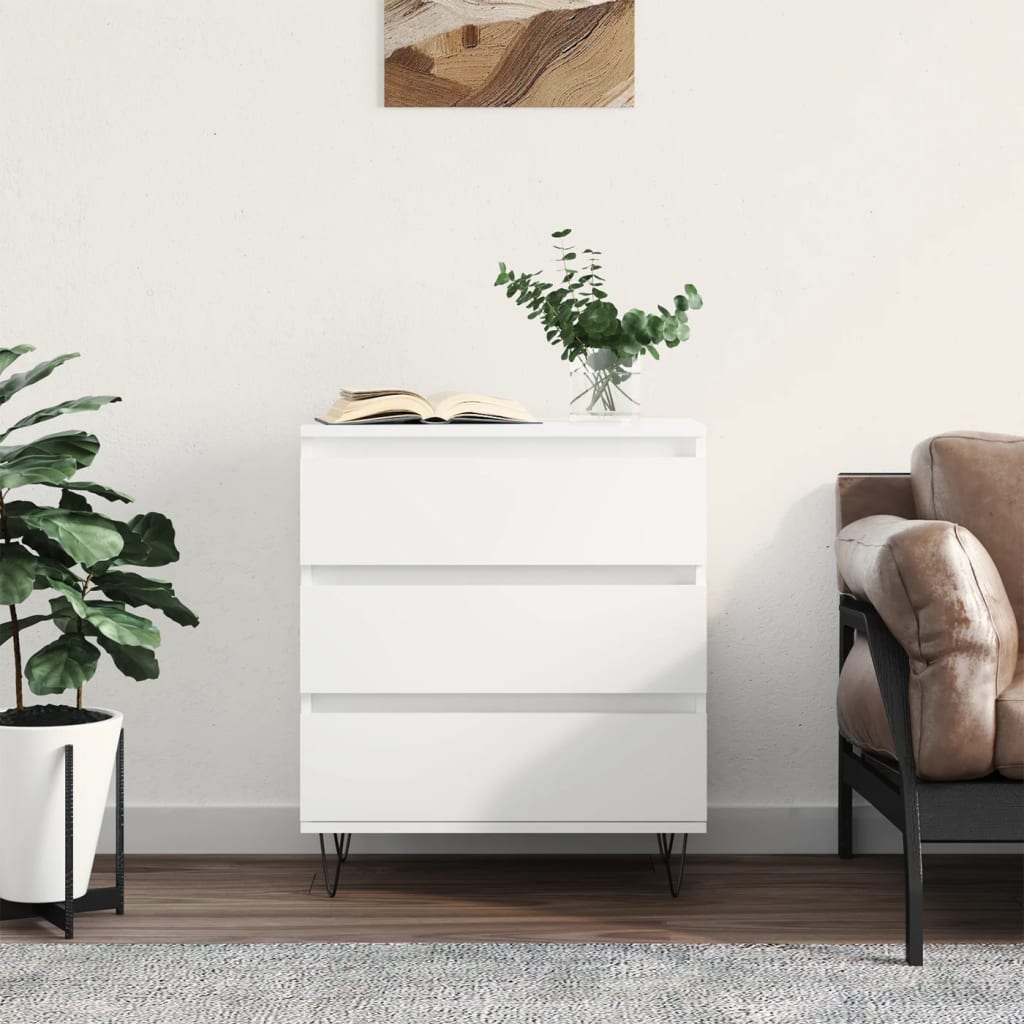 Berkfield Sideboard White 60x35x70 cm Engineered Wood