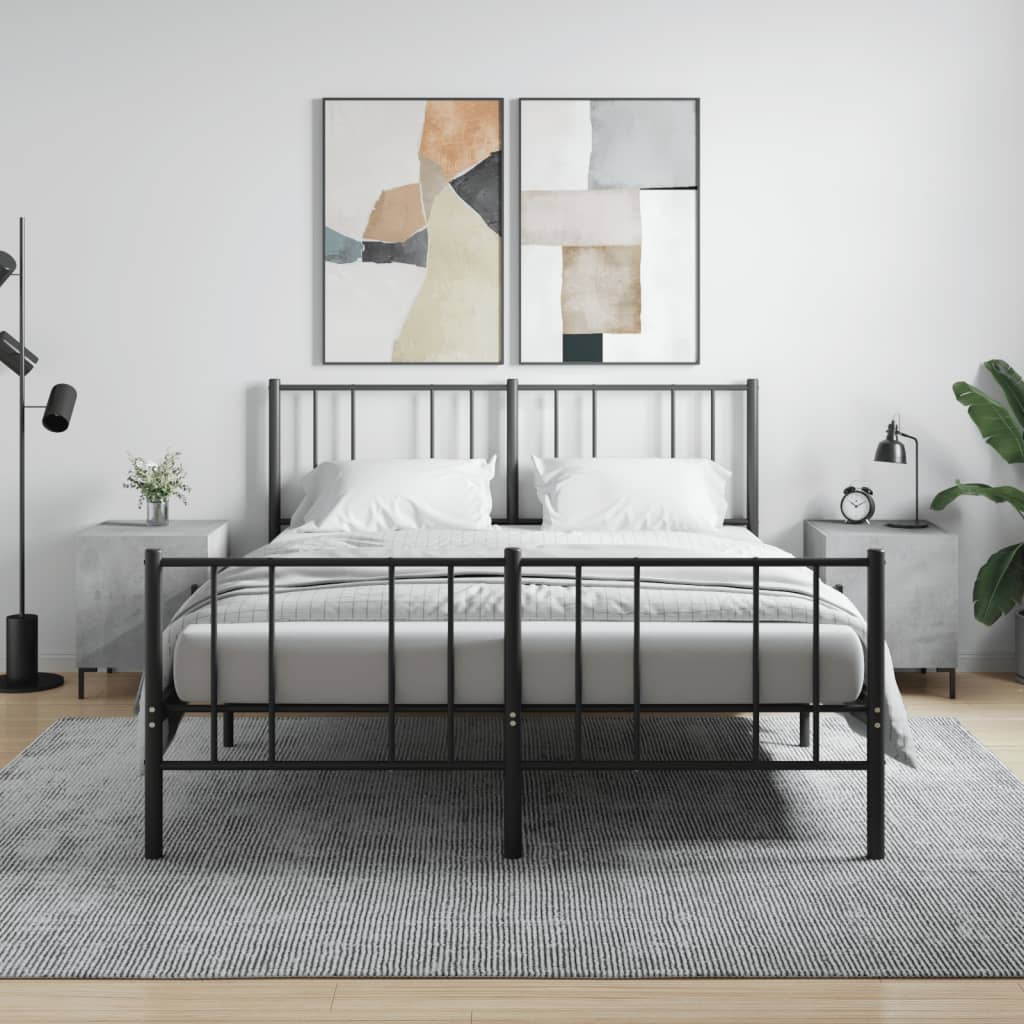 Berkfield Bedside Cabinets 2 pcs Concrete Grey 40x40x50 cm Engineered Wood