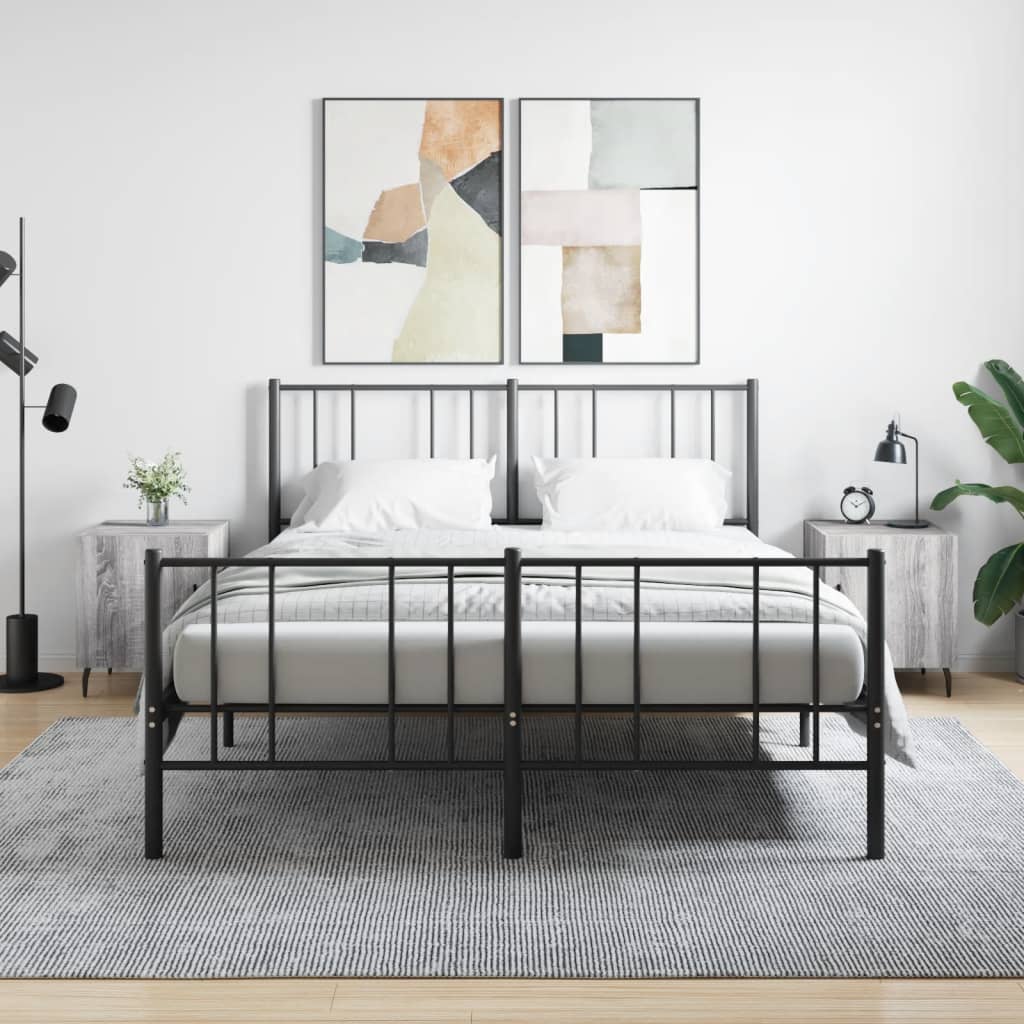 Berkfield Bedside Cabinets 2 pcs Grey Sonoma 40x40x50 cm Engineered Wood