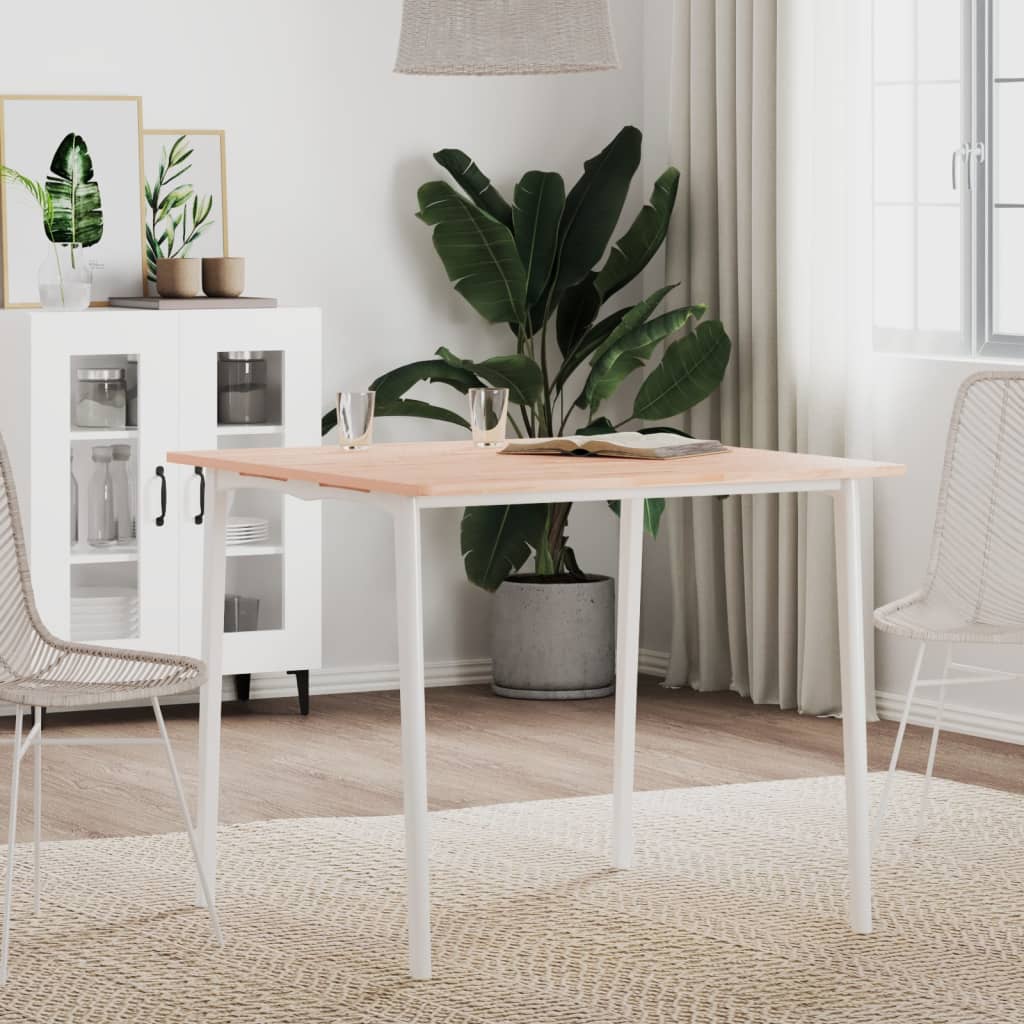 Berkfield Table Top 80x80x1.5 cm Square Solid Wood Beech