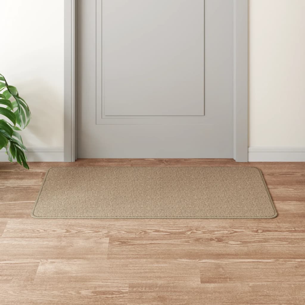 Berkfield Carpet Runner Sisal Look Sand 50x100 cm