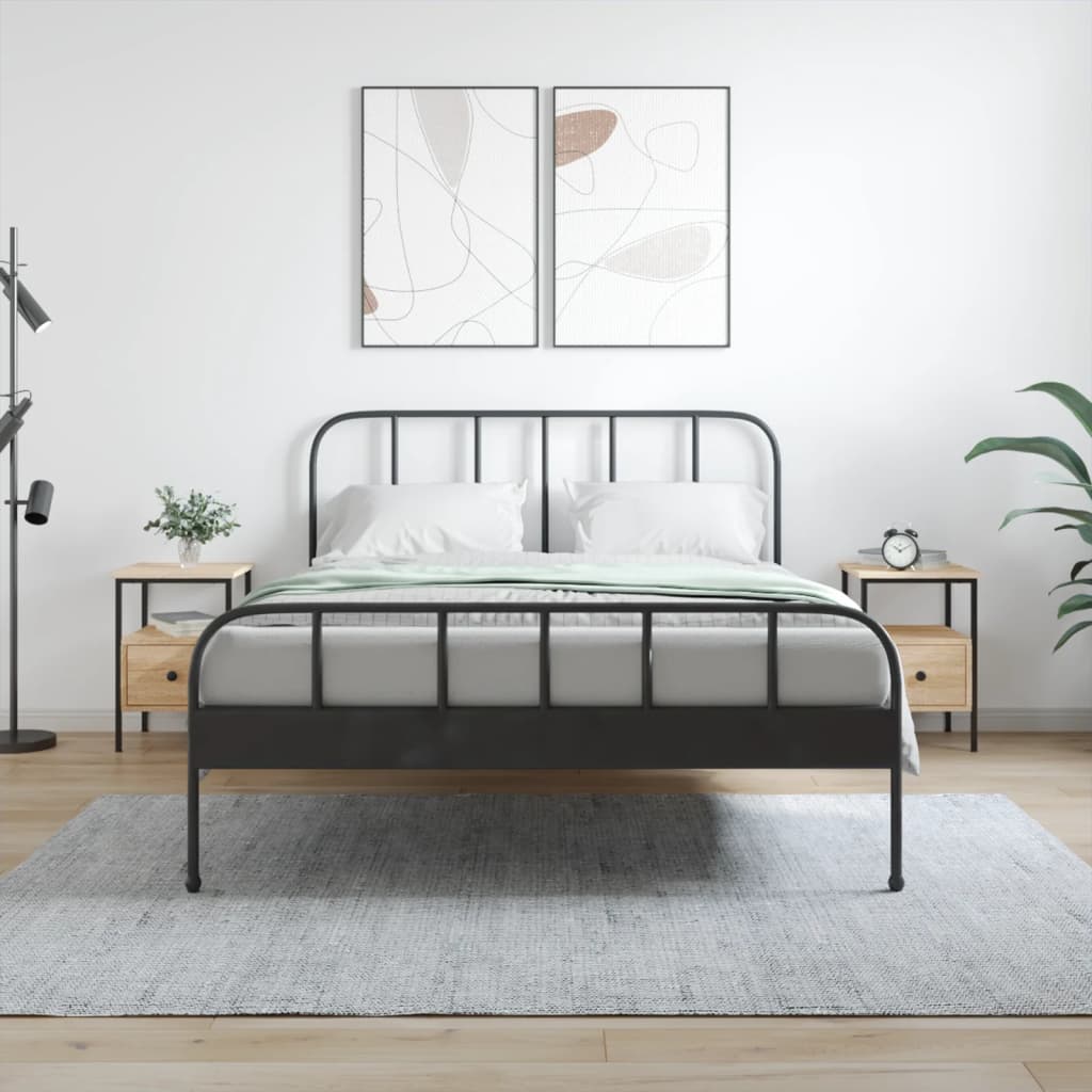 Berkfield Bedside Cabinets 2 pcs Sonoma Oak 34x36x50 cm Engineered Wood