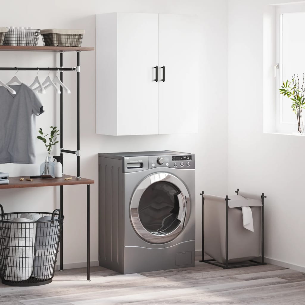 Berkfield Wall Mounted Cabinet White 69.5x34x90 cm