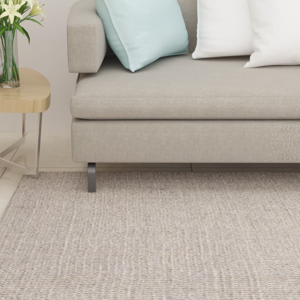 Berkfield Sisal Rug for Scratching Post Sand 80x100 cm