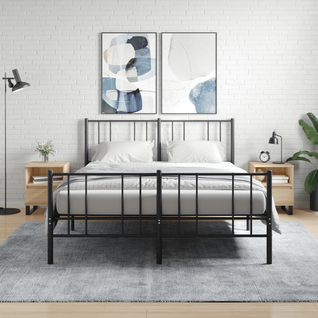 Berkfield Bedside Cabinets 2 pcs Sonoma Oak 40x35x50 cm Engineered Wood