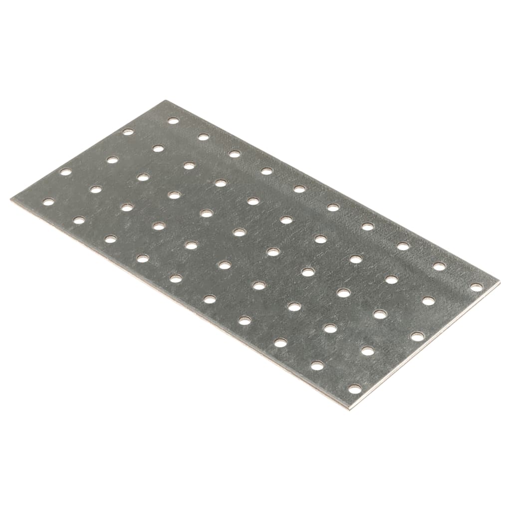 Berkfield Perforated Plates 40 pcs 2 mm 200x100 mm Galvanised Steel