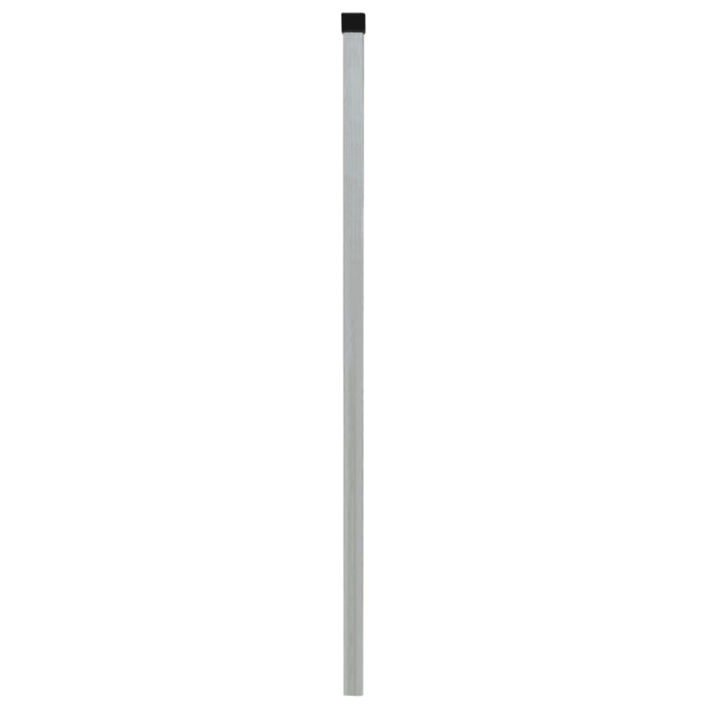 Berkfield Fence Posts 20 pcs Silver 170 cm Galvanised Steel