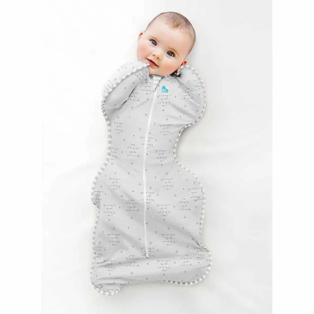 Love to Dream Baby Swaddle Swaddle Up Lite Stage 1 S Text Grey