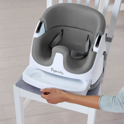 Ingenuity Baby Base 2-in-1 Booster Seat Slate