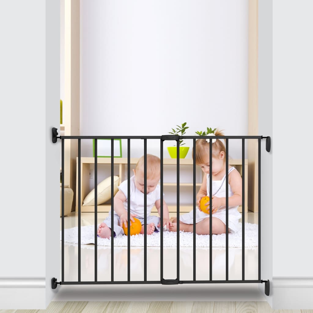 Noma Extending Safety Gate 62-102 cm Metal Black