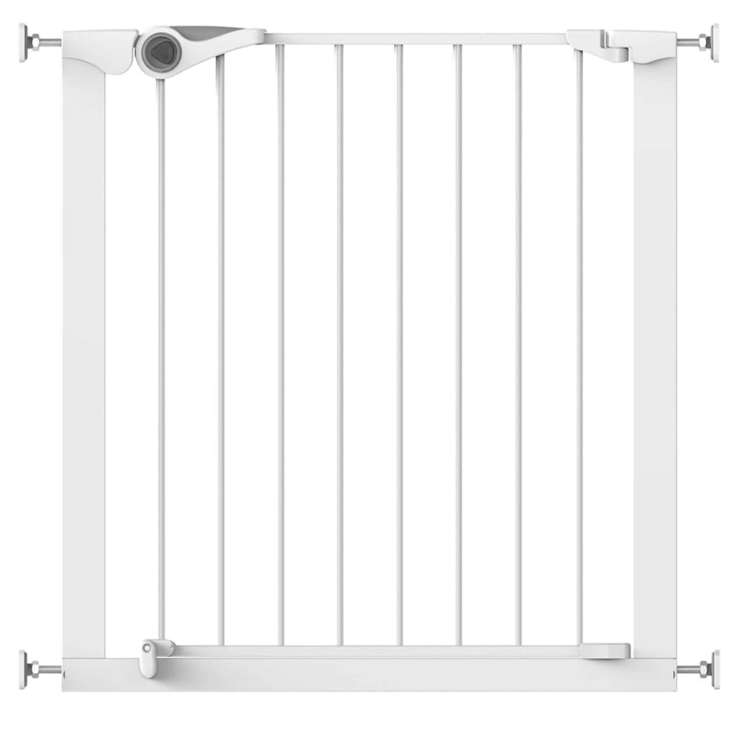 Noma Safety Gate Easy Pressure Fit 75-82 cm Metal White 93439