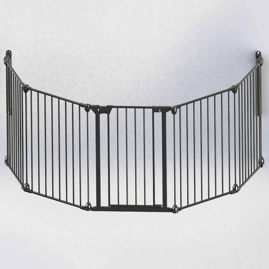Noma 5-Panel Safety Gate Modular Metal Black 94238