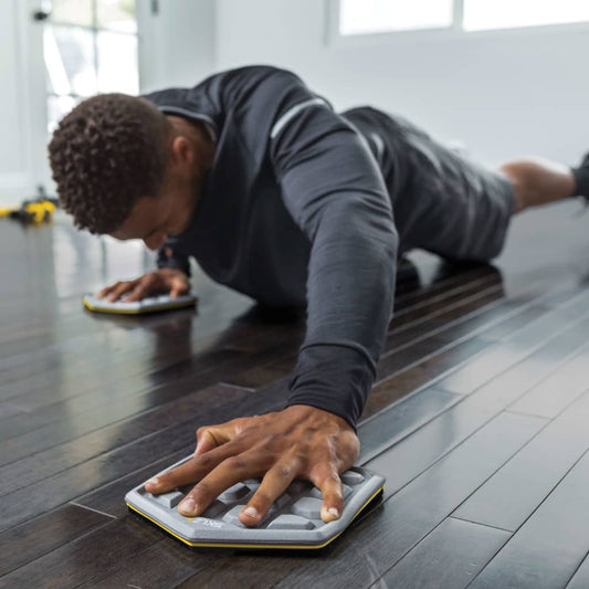 SKLZ Core Stability Discs Court Slidez Grey and Black