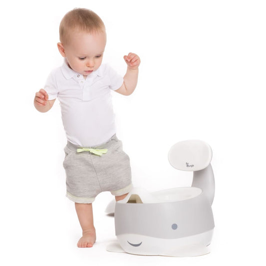 Bo Jungle B-Whale Potty Grey