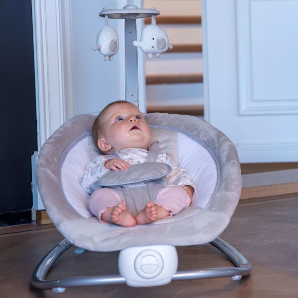 Bo Jungle B-Rocker Baby Bouncer Moby Beige