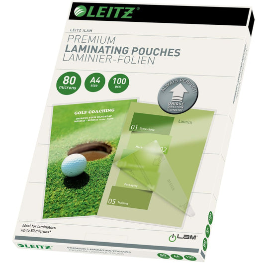 Leitz Lami-Pouches ILAM 80 Microns A4 100 pcs