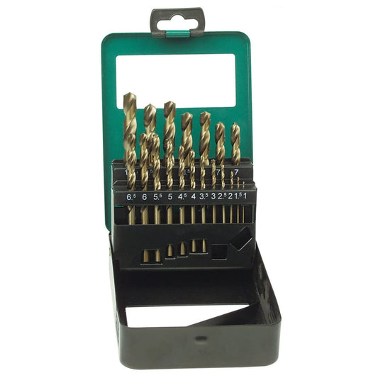 Br�â_der Mannesmann 19 Piece HSS Twist Drills Set Cobalt
