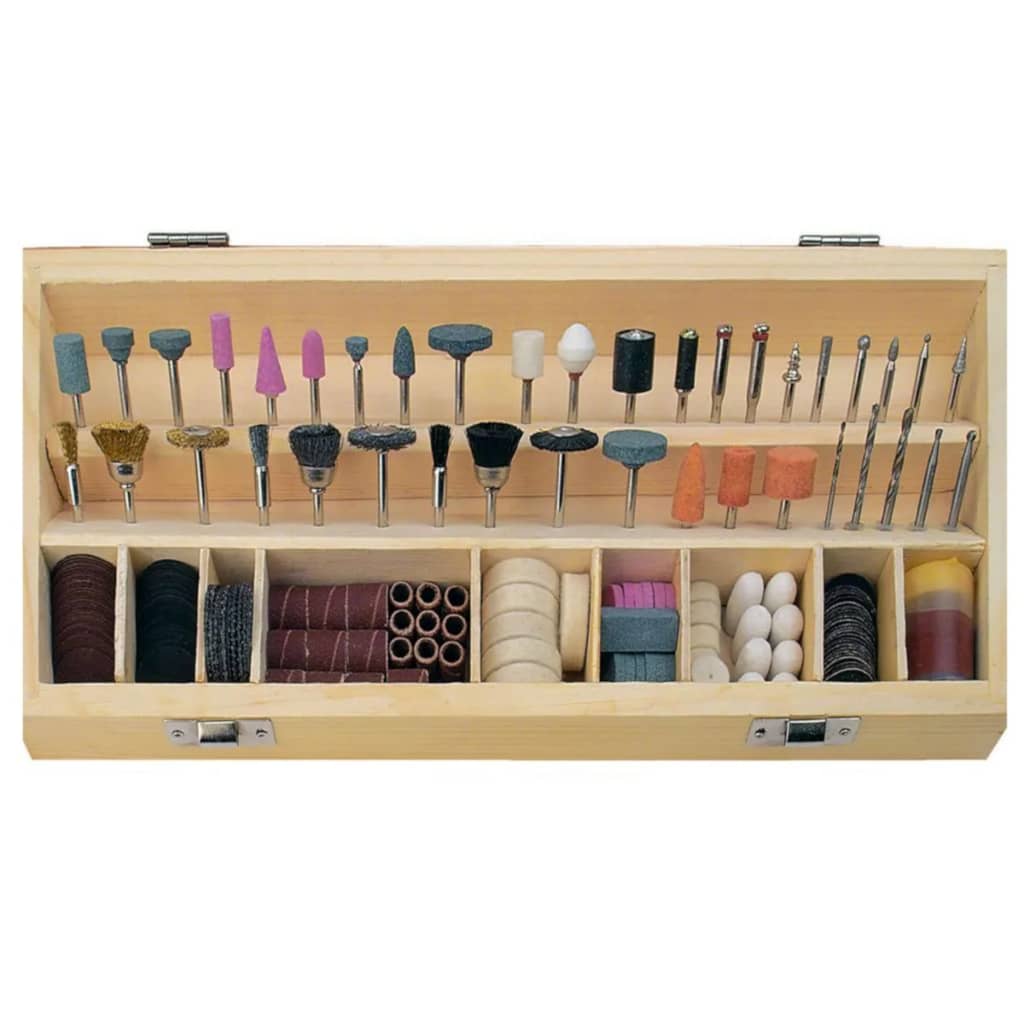 Br�_�”_der Mannesmann 200 Piece Mini Grinder Accessory Set 92568