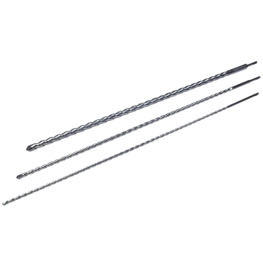 BrÌ_der Mannesmann 3 Piece SDS-Plus Hammer Drill Set 100 cm 50103