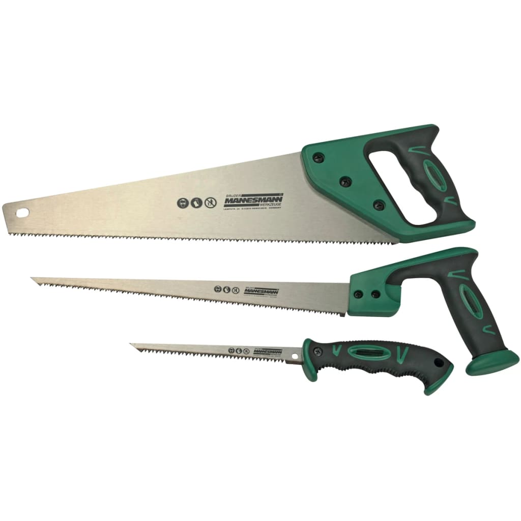 Br�_�”_der Mannesmann 3 Piece Saw Set Steel 30115