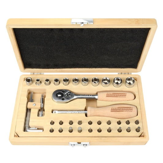 Br�_�”_der Mannesmann 41 Piece Socket Set Bamboo