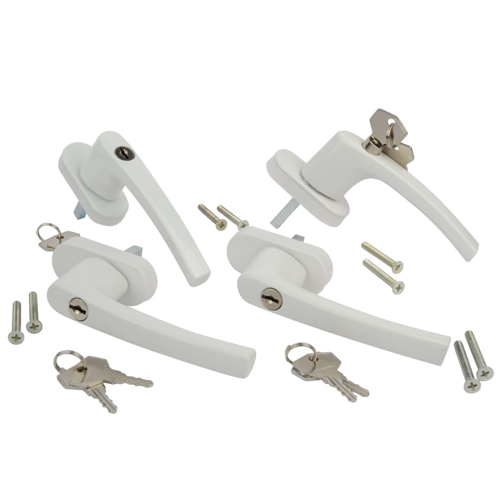 BrÌ_der Mannesmann Security Window Handles 4 pcs