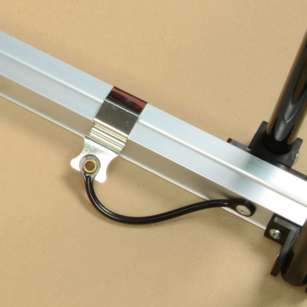 Br�_�”_der Mannesmann Multifunction Folding Table Set Aluminum 3 pcs