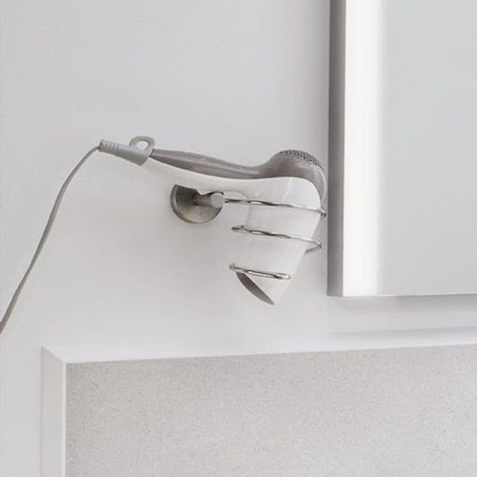 Kleine Wolke Hair Dryer Holder Allegra Chrome