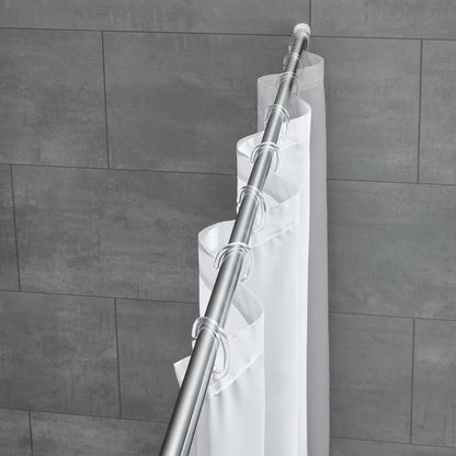 Kleine Wolke Telescopic Shower Curtain Rod 125-220 cm Chrome