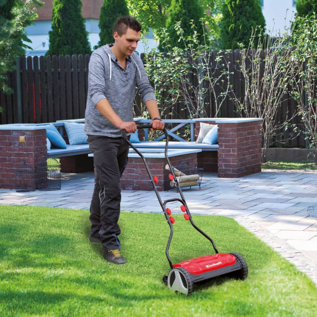 Einhell Manual Lawnmower GE-HM 38 S Red 3414165