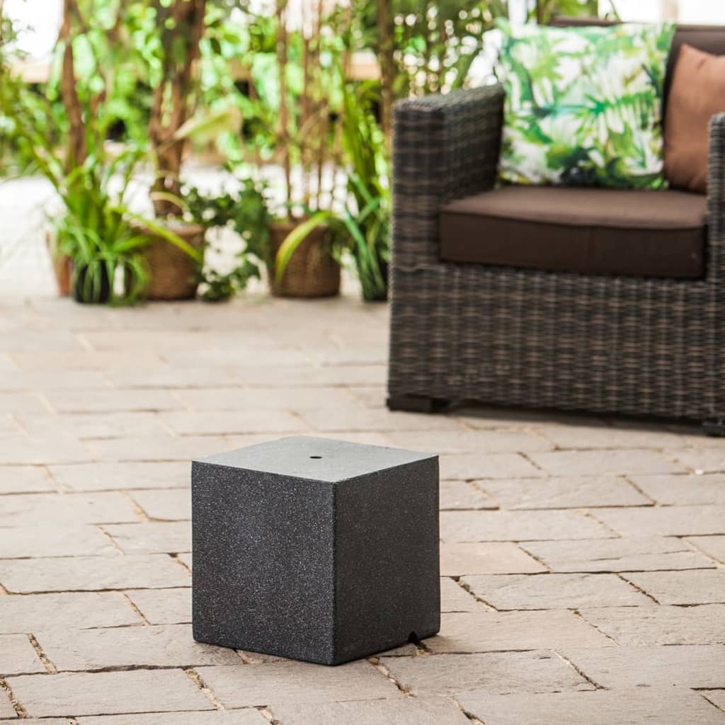 HEISSNER Terrace Fountain Cube 31x31x31 cm Black