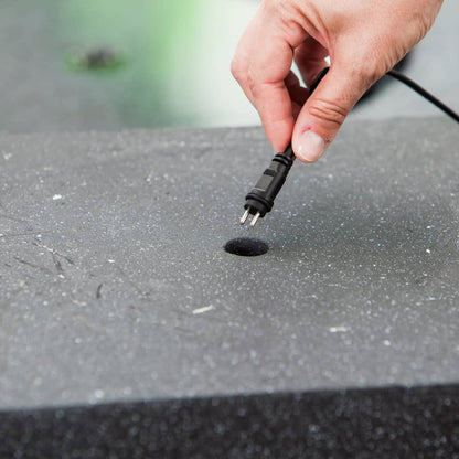 HEISSNER Terrace Fountain Cube 31x31x31 cm Black