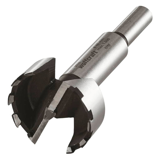 wolfcraft Forstner Drill Bit with Round Shank 3325000