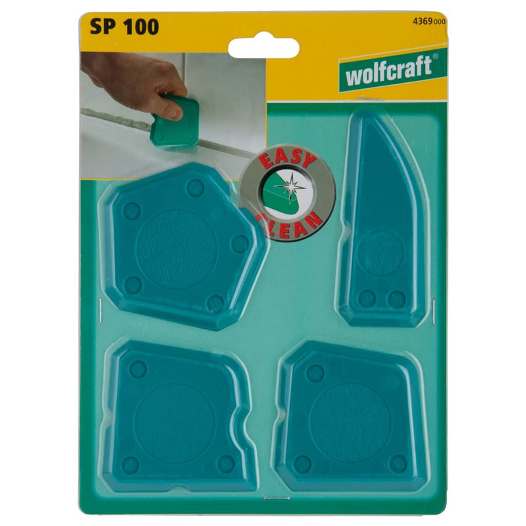 wolfcraft Four Piece Sealant Tool SP 100 4369000