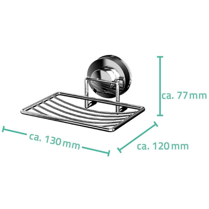 RIDDER Shower Soap Dish 13x12x7.7 cm Chrome 12040100
