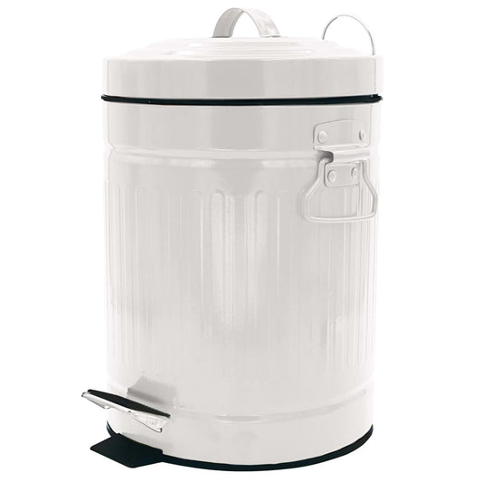 RIDDER Waste Basket Pumba 5 L White