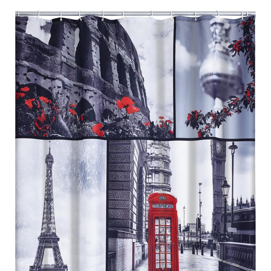 RIDDER Shower Curtain Attractions 180x200 cm