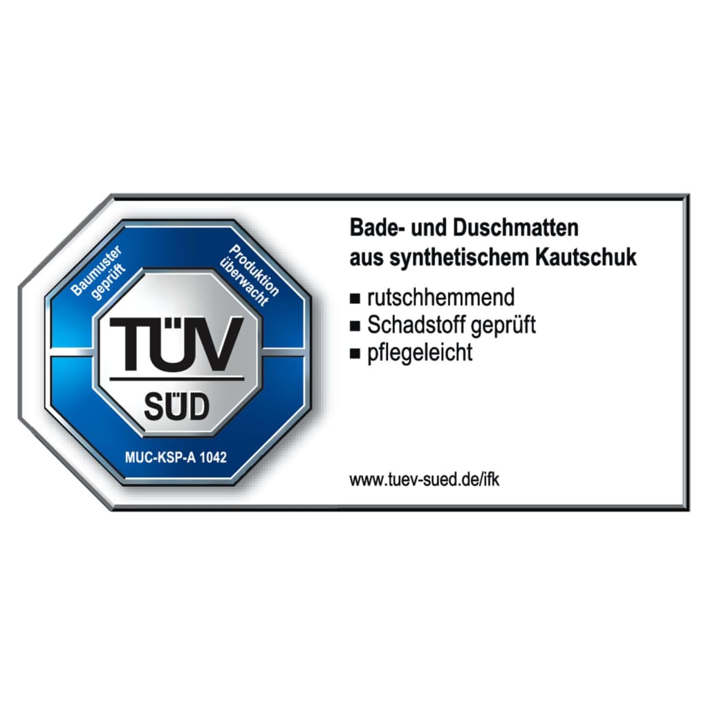 RIDDER Non-Slip Bath Mat Promo Grey