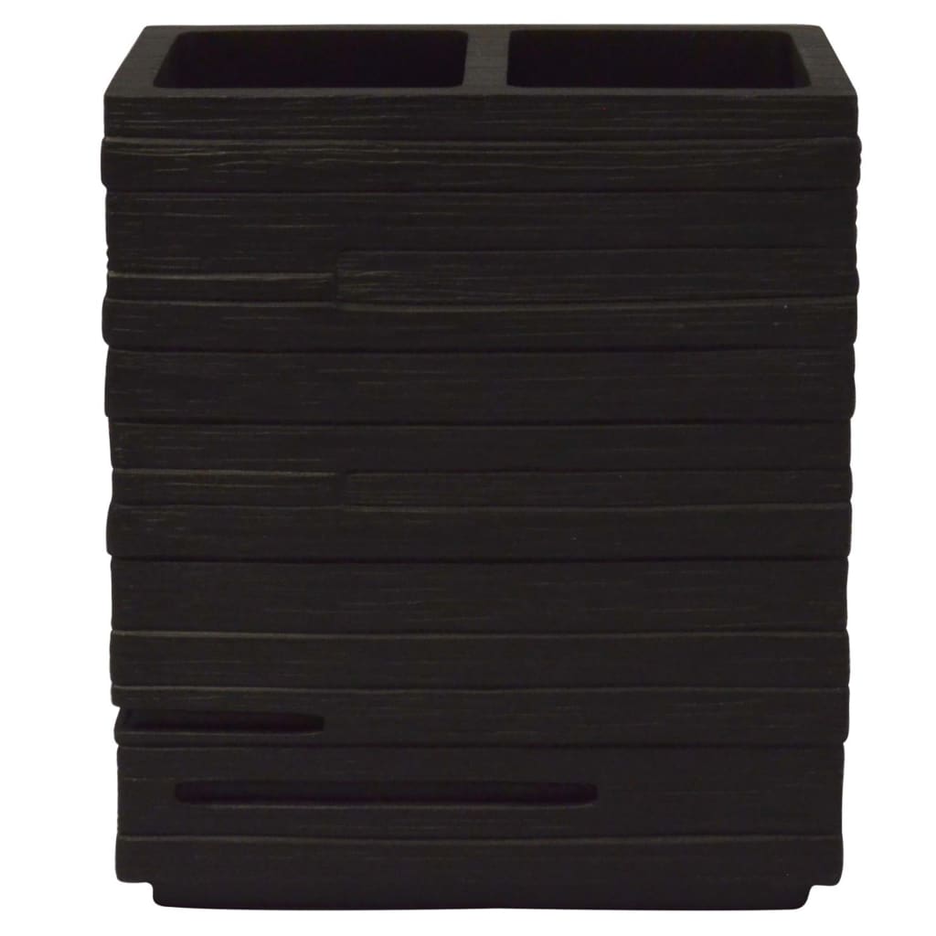 RIDDER Toothbrush Holder Brick Black