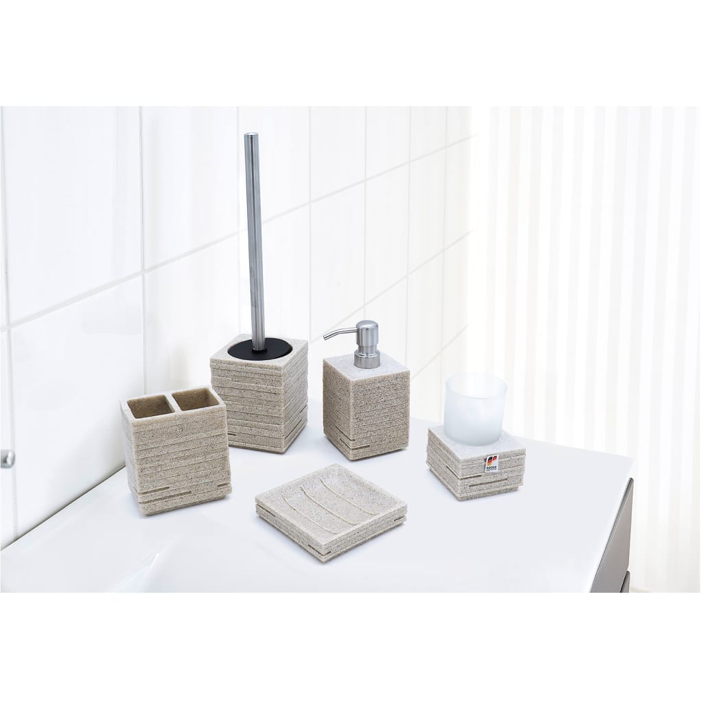 RIDDER Toilet Brush with Holder Brick Ecru