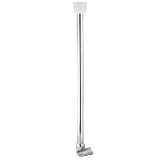 RIDDER Shower Curtain Rod Support Chrome 55x2.5x2.5 cm