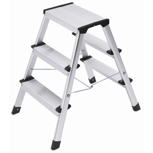 Hailo Folding Stepladder L90 Step-ke 2x3 Steps 60 cm 4443-701