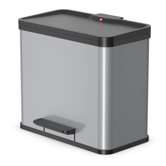 Hailo Pedal Bin Oko Trio Plus Size L 3x9 L Silver 0633-220